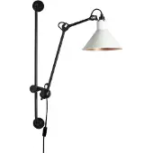 DCW éditions Wandlamp Lampe Gras No210 - Conic Vit / Koppar
