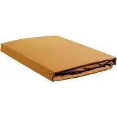 Ambiante Katoen - Topper Hoeslaken - 160x220 - Oker