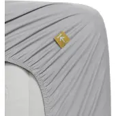 Beddinghouse Topper Hoeslaken Light Grey (Percal)-90 x 220 cm