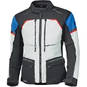 Held Tridale Top Lichtgrijs Blauw Rood Waterdicht Textiele Motorjas Maat L