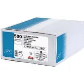 GPV enveloppen, DL, 110 x 220 mm, wit, zonder venster