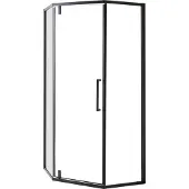 Beliani TOCANTINS - Douchecabine - Zwart - Veiligheidsglas