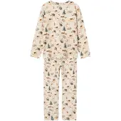 Name it Nachtkledij beige / gemengde kleuren