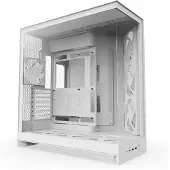 NZXT PC-behuizing H9 FLOW RGB+ 2025 Mid-tower Wit met zijpaneel en voorpaneel van gehard glas