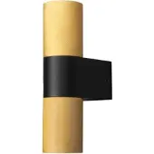 Konstsmide Wandlamp buiten GU10 | Up & Down | Temi | IP54 | Zwart/Goud |