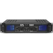 Skytec 2 x 500W DJ PA versterker SPL1000 met EQ