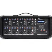 Power Dynamics PDM-C805A 8 kanaals mixer met ingebouwde versterker