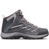 Columbia Wandelschoen Women Crestwood Mid Waterproof Graphite Daredevil-Schoenmaat 41,5