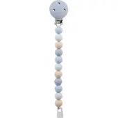 Nattou SILICONE Fopspeenketting - 21 cm - Multi Blauw