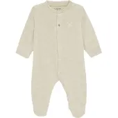 Noppies Rompertje/body 'Saxon' beige gemêleerd