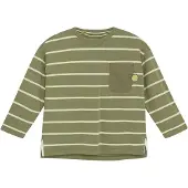 Noppies Shirt 'Reidsville' donkerbeige / olijfgroen / riet