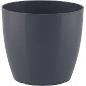 Artevasi San Remo Antraciet Plantenbakken - Ø 42 cm (Set van 2)