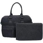 Vadobag Care Hello Little One Luiertas - Grijs - Teddy - Verschoonmatje - Verstelbare Schouderbanden - Ophanglussen kinderwagen