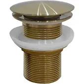 Sapho Wastafel Waste Aurum 5/4" Goud Mat