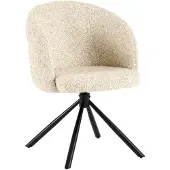 Giga Meubel Eetkamerstoel Emilia Beige Draaibaar