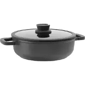 Berghoff Leo hapjespan stone+ 28cm recycled