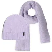 Tumble 'n dry Meisjes Mutsen Beanie + Scarf - Paars - Maat 122/164