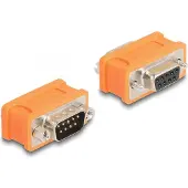DeLOCK 66741 Adapter D-sub stekker 9-polig - D-sub bus 9-polig 0 mm 1 stuk(s)