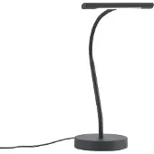QAZQA Art Deco tafellamp zwart incl. LED - Tableau