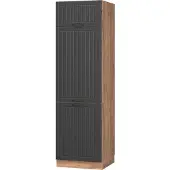 Vicco Fame-Line Koelkast ombouwkast – 60 cm Donkergrijs