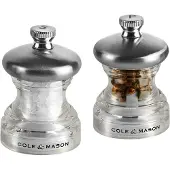 Cole and mason Peper- en zoutmolen Cole & Mason PO3 Clear Chrome