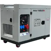 Kippers Rijssen Diesel generator geluidsgedempt 7,5kW 230V/400V