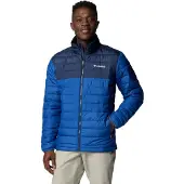 Columbia Sportswear Outdoorjas 'Powder Lite II' blauw / donkerblauw