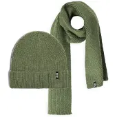 Tumble 'n dry Jongens Mutsen Beanie + Scarf Boys - Groen - Maat 92/116