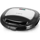 Emerio Tosti Apparaat - 750W - Sandwich maker - Anti-aanbaklaag - Bakplaat - ST-120889 - Zwart