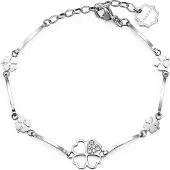 Brosway CHAKRA BHKB011 STAINLESS STEEL KLAVER ARMBAND MET KRISTALLEN 1 STUK