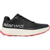 Nnormal Normale Kjerag 02 zwart oranje unisex sneakers, Maat EU 41 1/3