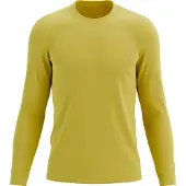 Compressport Performance Lange Mouwen Shirt Geel, Maat M