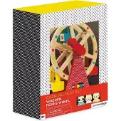 Sonstige Verlage Draaimolen Houten Speelgoed, 2 Dierenfiguren Inclusief - Vooraf Geassembleerd Houten Draaimolen Speelgoed