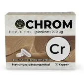 Herbal Therapy Chroom (picolinaat) 200 μg 30 St