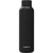 Quokka Drinkfles Rvs Solid Jet Black 630 Ml Zwart