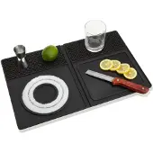 INNOVINE Bar Mat met snijplank- Grijs