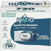 Kikido vochtige doekjes 720 St