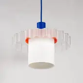 Warren & Laetitia Gigi Hanglamp 1 White|Orange|Blue | 1m