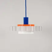 Warren & Laetitia Gigi Hanglamp 3 White|Orange|Blue | 1m