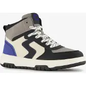 Blue Box hoge jongens sneakers zwart grijs maat 33