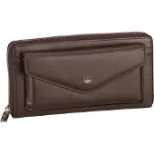 Golden Head Valencia Portemonnee RFID-bescherming Leer 20 cm zwart