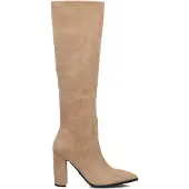MARLOU Dames Laarzen 0492-21 - Beige - Maat 36