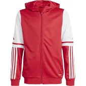Adidas Sportief sweatvest 'SQ25' rood / offwhite
