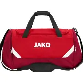 Jako Iconic Sporttas S Rood - Wit - Zwart