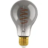 Eglo 110084 LEDE27 Lichtbron Glas Gestoomd Zwart/Transparant - 4W/2000K