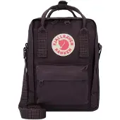 Fjällräven Schoudertas beige / donkerlila / pink