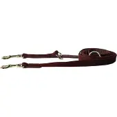 Kentucky Dogwear - Hondenlijn - Maat S - Velvet - Bordeaux - Lengte 2m