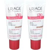 Uriage Roséliane CC Creme Spf30 2x40 ml Crème