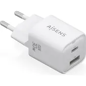 Aisens Oplader Aisens ASCH-30W2P020-W Wit 30 W (1 Stuks)