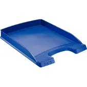 Leitz Plus Brievenbakje 5237 Slim A4 Blauw 25,5 x 35,7 x 3,5 cm